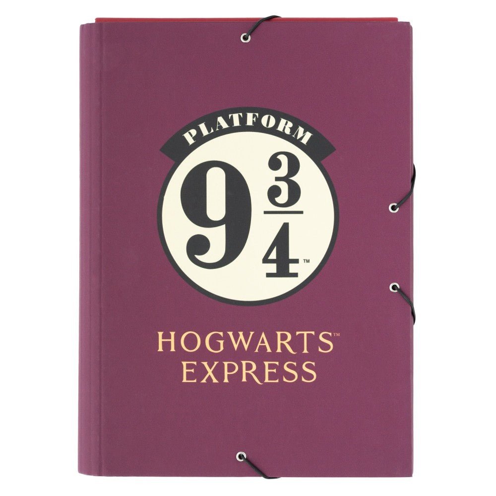 Capa Elasticos Harry Potter 9 3/4 - Papelaria Encantada