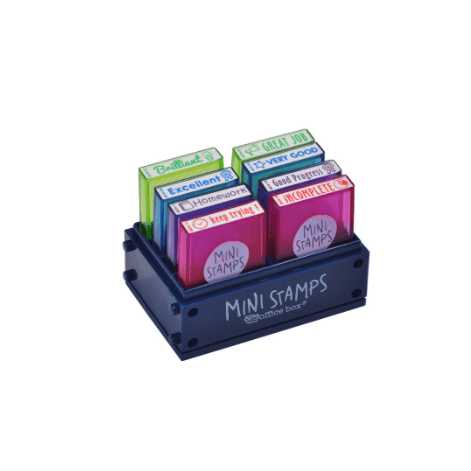 Carimbos Motivacionais para Professores - Inglês Pack de 8 - Papelaria Encantada