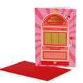 Cartão de felicitações "Raspe para revelar" - Prémio do Amor - Legami - Papelaria Encantada