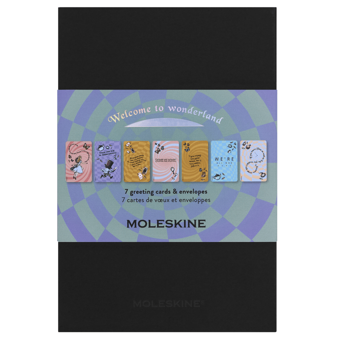 Cartões de Felicitação Alice no País das Maravilhas - Papelaria Encantada