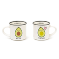 Chávenas de café - Expresso para dois - Abacate - Legami - Papelaria Encantada