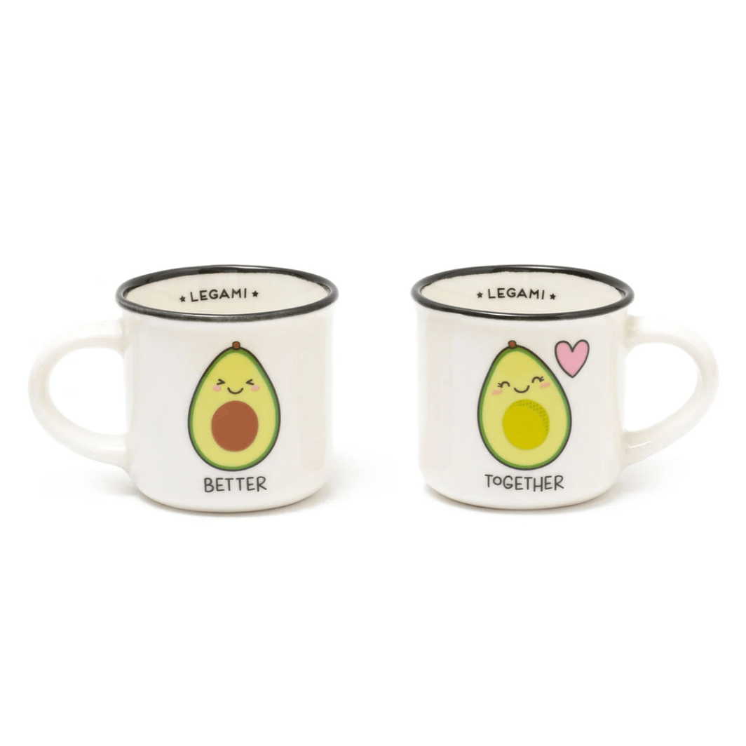 Chávenas de café - Expresso para dois - Abacate - Legami - Papelaria Encantada