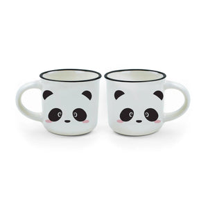 Chávenas de café - Expresso para dois - Panda Legami - Papelaria Encantada