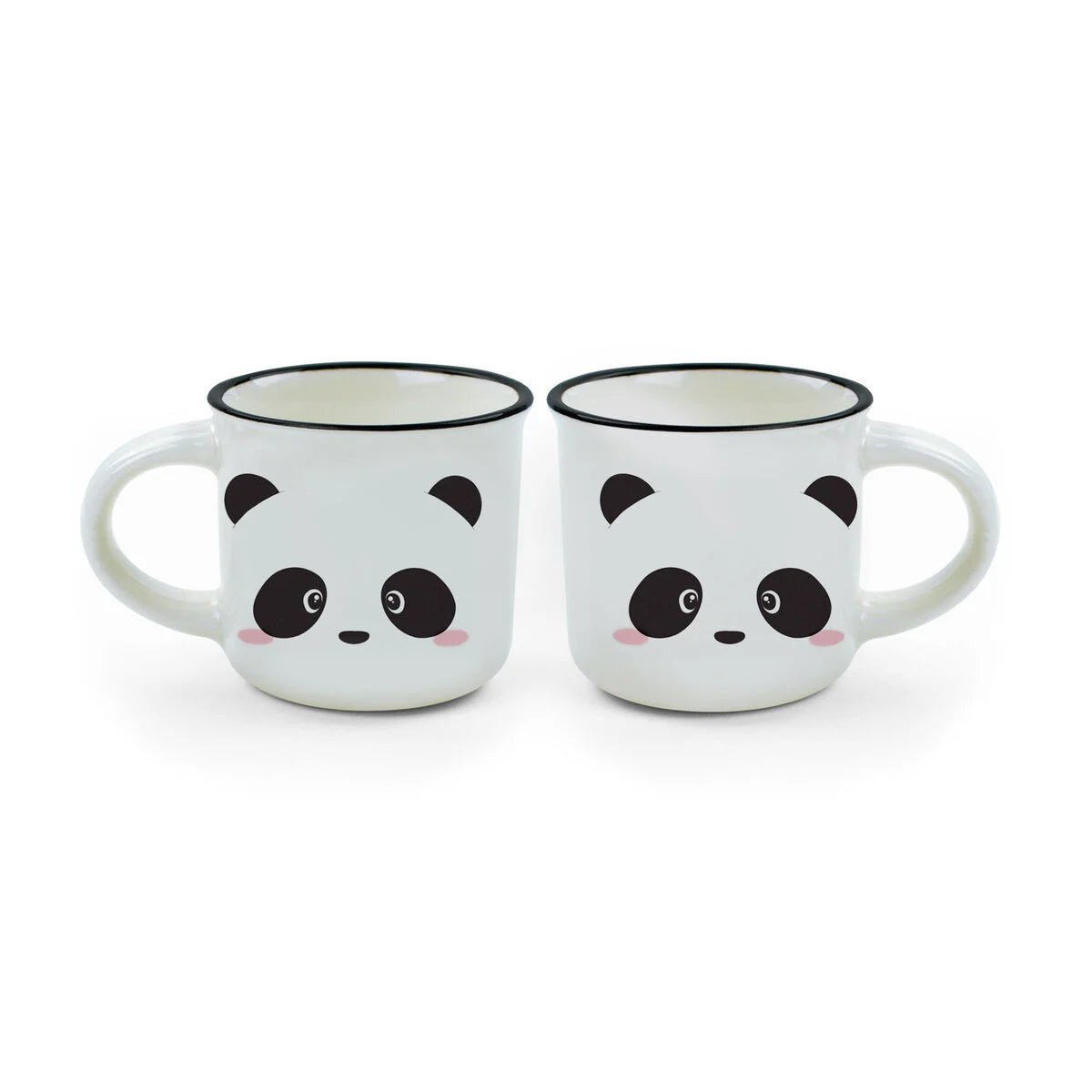 Chávenas de café - Expresso para dois - Panda Legami - Papelaria Encantada