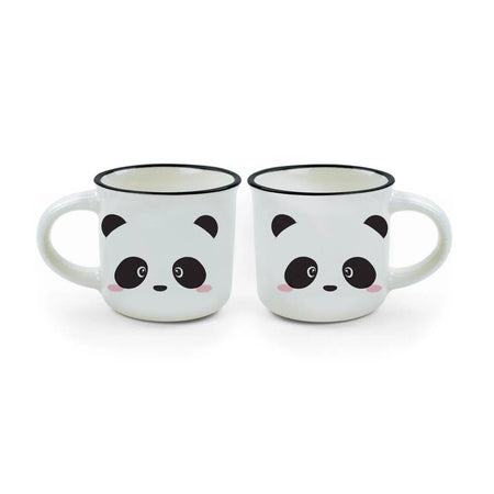 Chávenas de café - Expresso para dois - Panda Legami - Papelaria Encantada