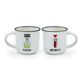 Chávenas de café - Expresso para dois - Veneno e Antídoto - Legami - Papelaria Encantada