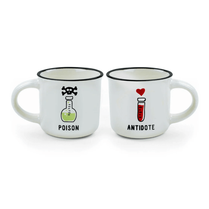 Chávenas de café - Expresso para dois - Veneno e Antídoto - Legami - Papelaria Encantada