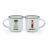 Chávenas de café - Expresso para dois - Veneno e Antídoto - Legami - Papelaria Encantada
