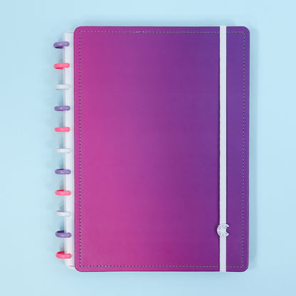 Caderno Inteligente Grande Ultraviolet by Yasmin Galvão
