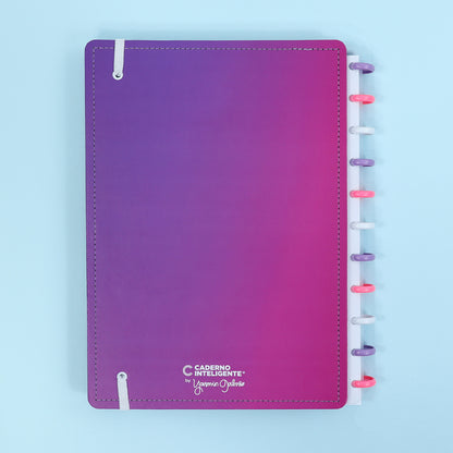 Caderno Inteligente Grande Ultraviolet by Yasmin Galvão