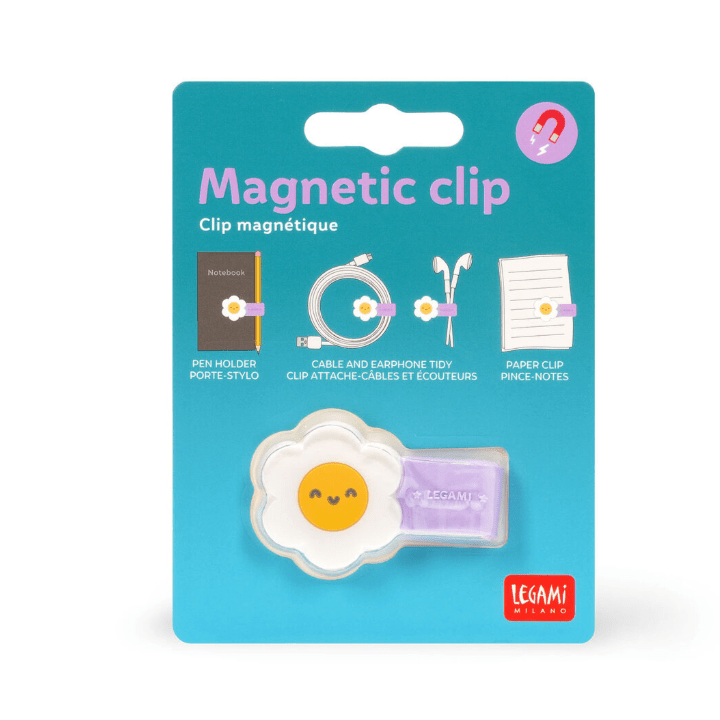 Clip magnético Legami Margarida - Papelaria Encantada