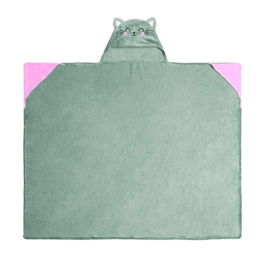 Cobertor com capuz Kitty - Cosy Hugs - Legami - Papelaria Encantada