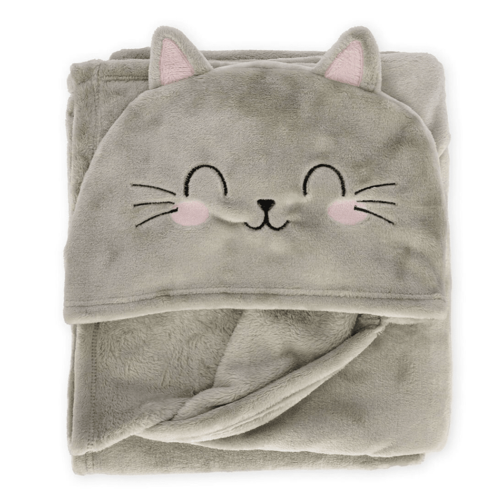 Cobertor com capuz Kitty - Cosy Hugs - Legami - Papelaria Encantada