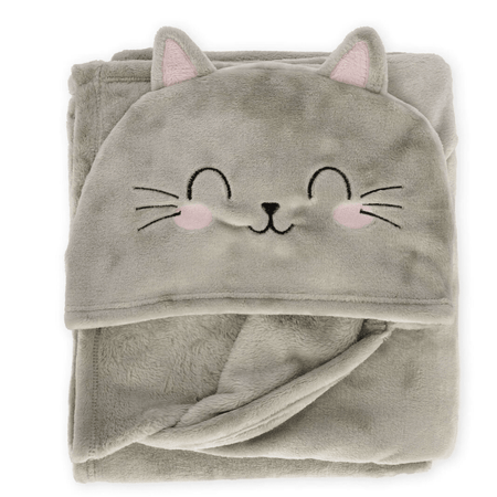 Cobertor com capuz Kitty - Cosy Hugs - Legami - Papelaria Encantada