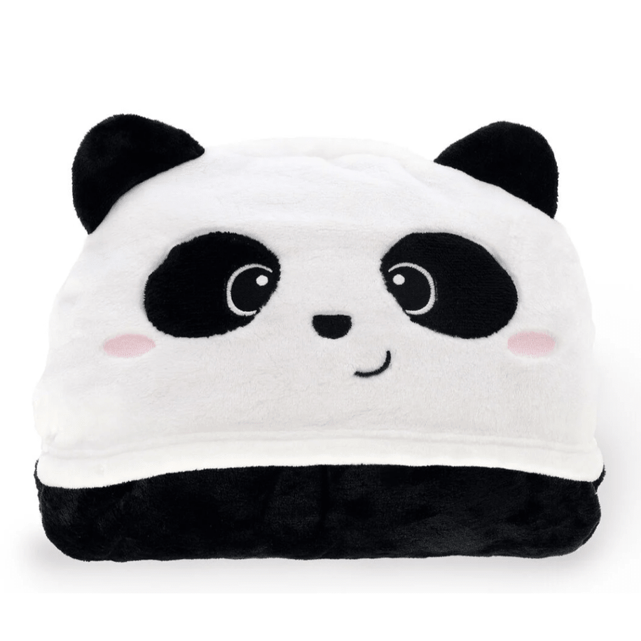 Cobertor com capuz Panda - Cosy Hugs - Legami - Papelaria Encantada