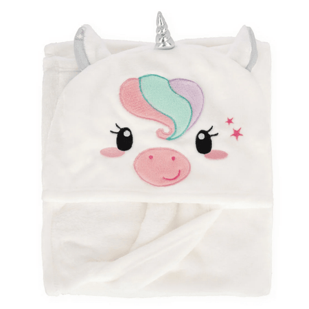 Cobertor com capuz unicórnio - Cosy Hugs Legami - Papelaria Encantada