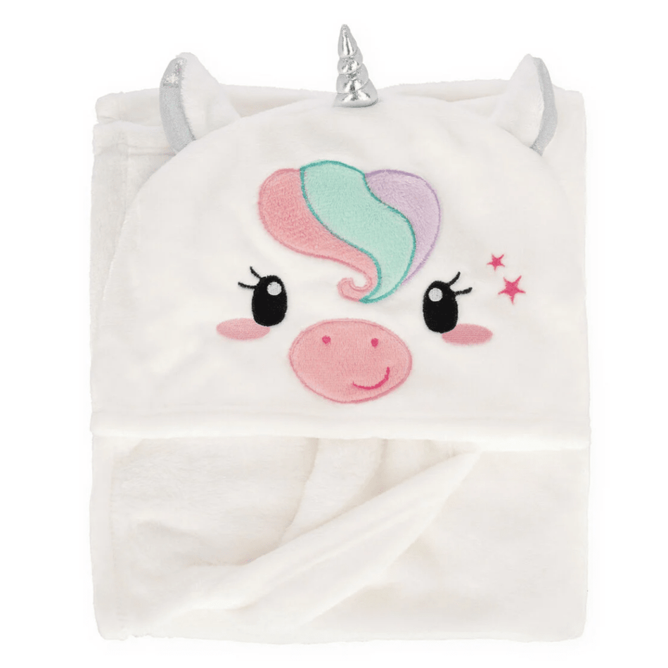 Cobertor com capuz unicórnio - Cosy Hugs Legami - Papelaria Encantada