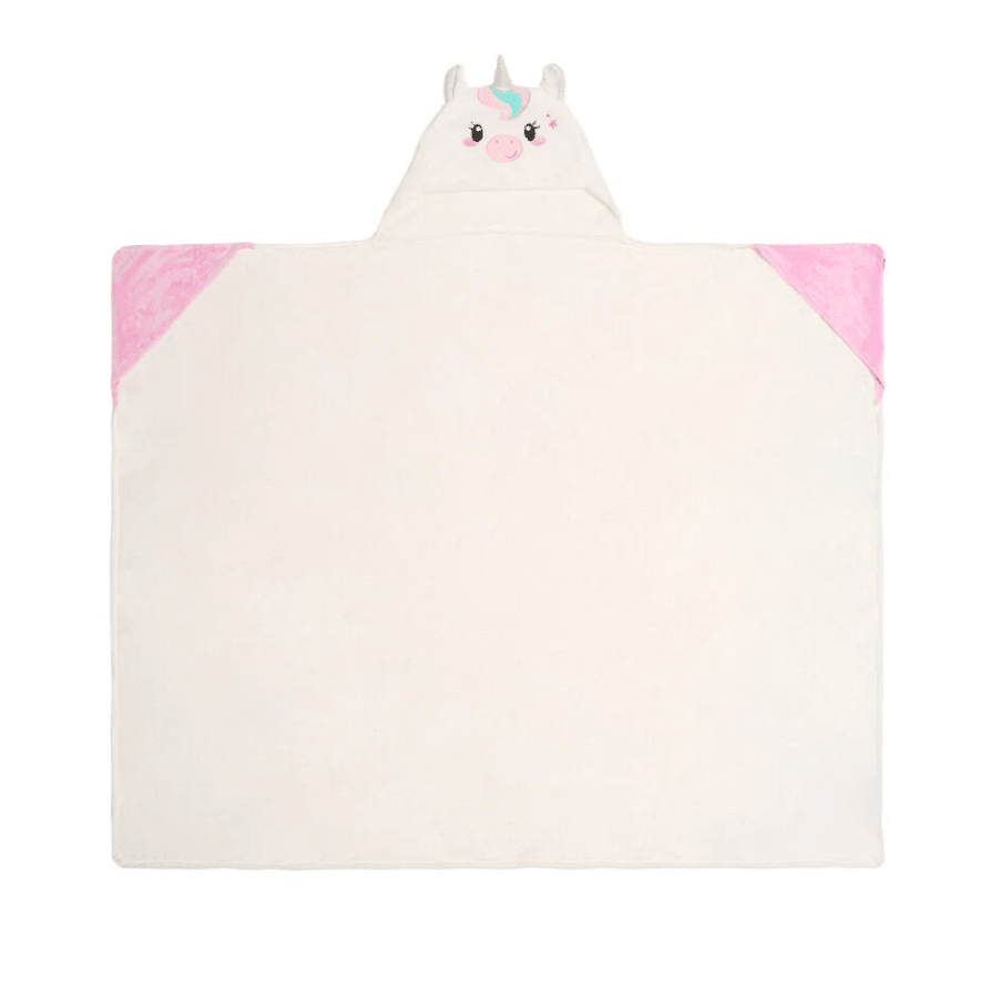 Cobertor com capuz unicórnio - Cosy Hugs Legami - Papelaria Encantada