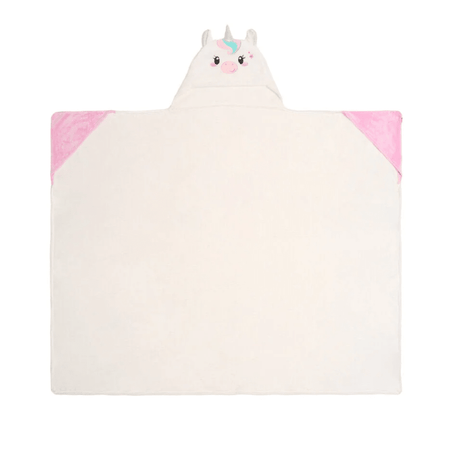 Cobertor com capuz unicórnio - Cosy Hugs Legami - Papelaria Encantada