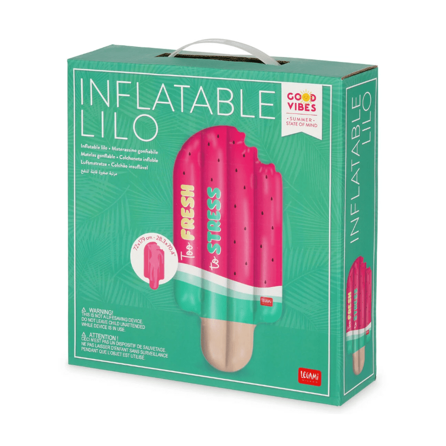 Colchão inflável Watermenlon Legami - Papelaria Encantada