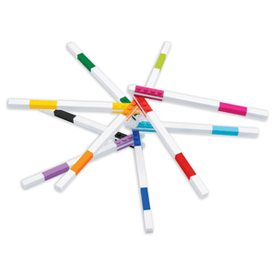 Conjunto 10 canetas Lego com 10 Cores - Papelaria Encantada