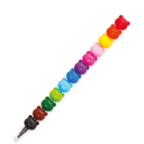 Conjunto 12 lápis de cera empilháveis Dream in Colour Ursinho Legami - Papelaria Encantada
