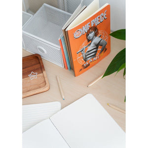Conjunto 3 cadernos A5 One Piece Luffy Zoro e Nami - Papelaria Encantada