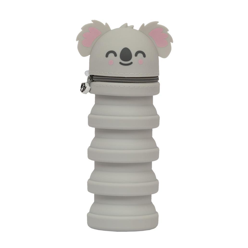 Conjunto 6 canetas apagáveis bo - bo + Estojo Extensível koala Mr Wonderful - Papelaria Encantada