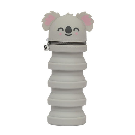 Conjunto 6 canetas apagáveis bo - bo + Estojo Extensível koala Mr Wonderful - Papelaria Encantada