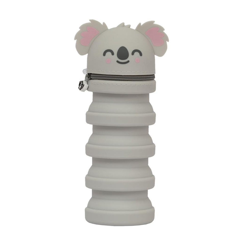 Conjunto 6 canetas apagáveis bo - bo + Estojo Extensível koala Mr Wonderful - Papelaria Encantada