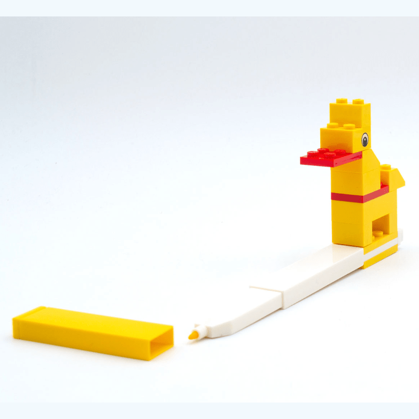 Conjunto Creatividade Lego 7 artigos - Papelaria Encantada