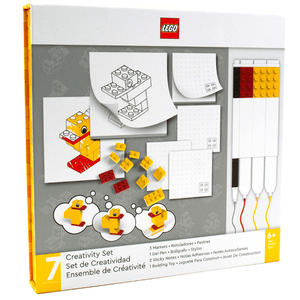 Conjunto Creatividade Lego 7 artigos - Papelaria Encantada