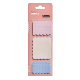 Conjunto de 3 blocos de notas adesivas Miquelrius Boho Essence - Papelaria Encantada