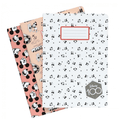 Conjunto de 3 cadernos A5 Mickey - Papelaria Encantada