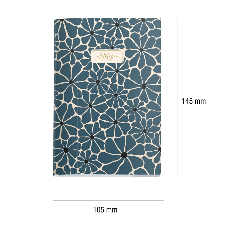 Conjunto de 3 Cadernos Lisos Miquelrius Boho Essence - Papelaria Encantada