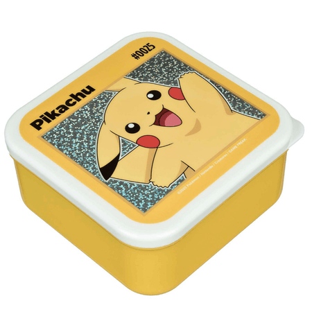 Conjunto de 3 caixas lanche Pokemon - Papelaria Encantada