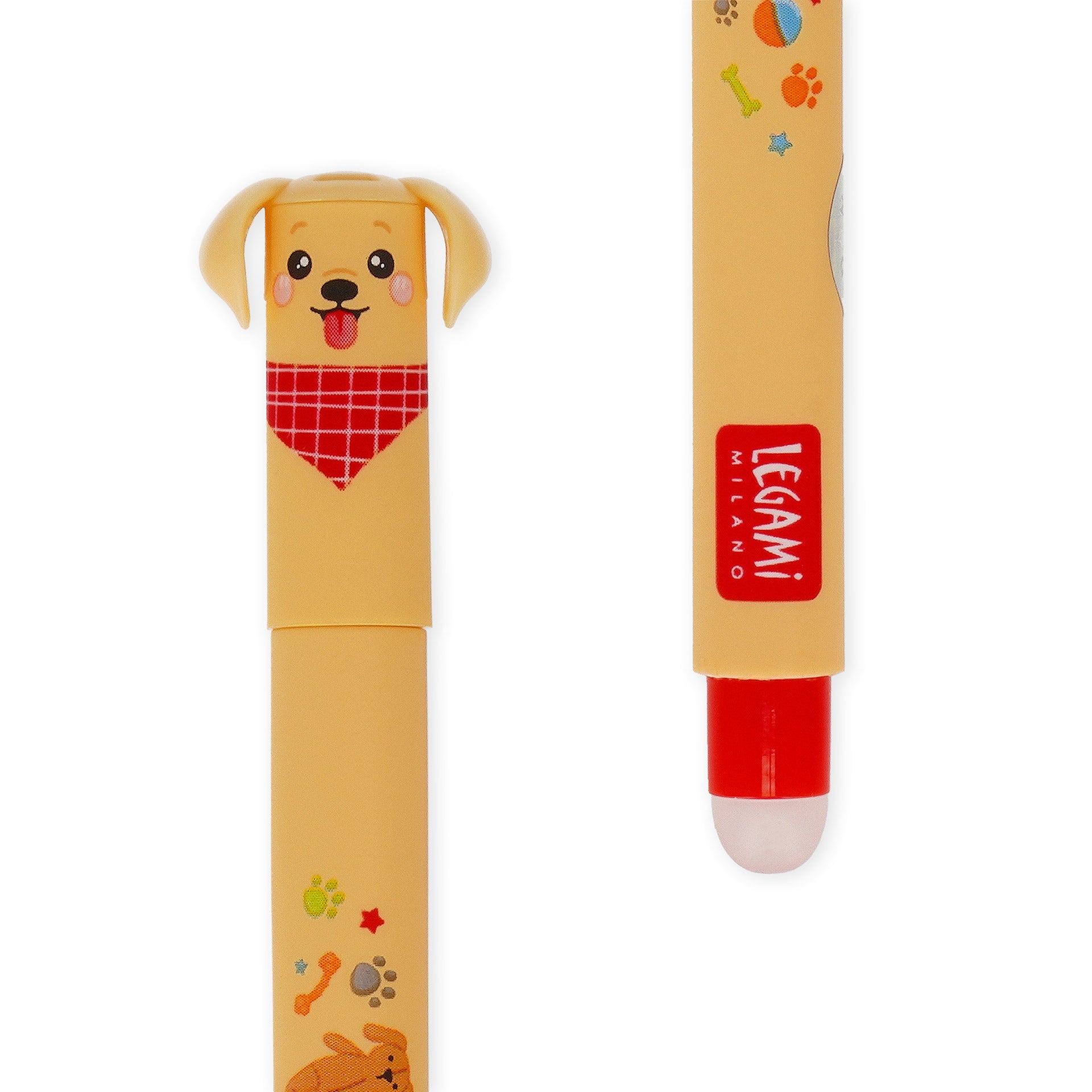 Conjunto de 3 canetas apagáveis Legami fur ever friends - Papelaria Encantada