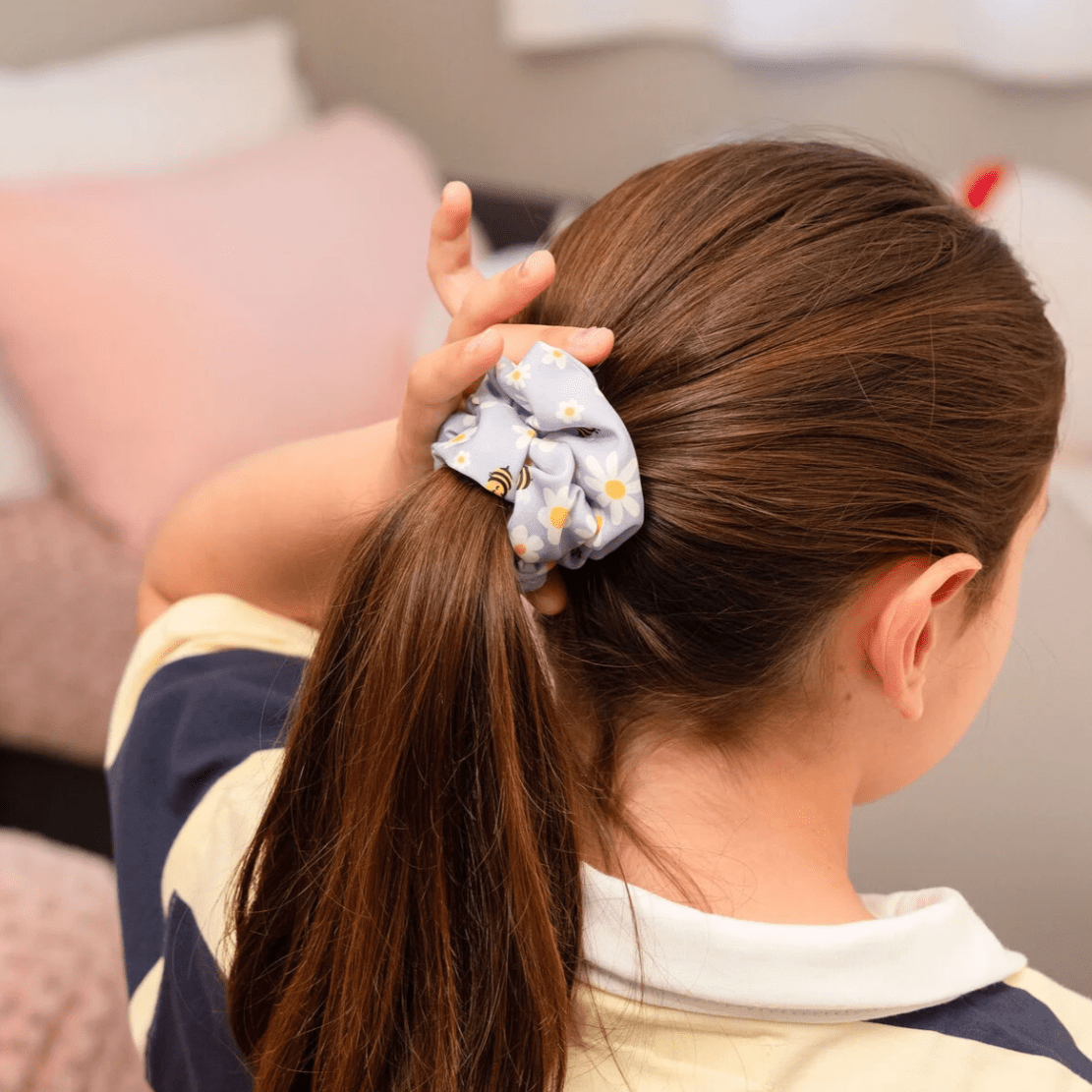 Conjunto de 3 elásticos para cabelo - abelha - Legami - Papelaria Encantada