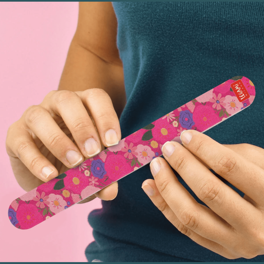Conjunto de 3 Limas de Unhas - Flores - Unhas Antes dos Homens - Legami - Papelaria Encantada