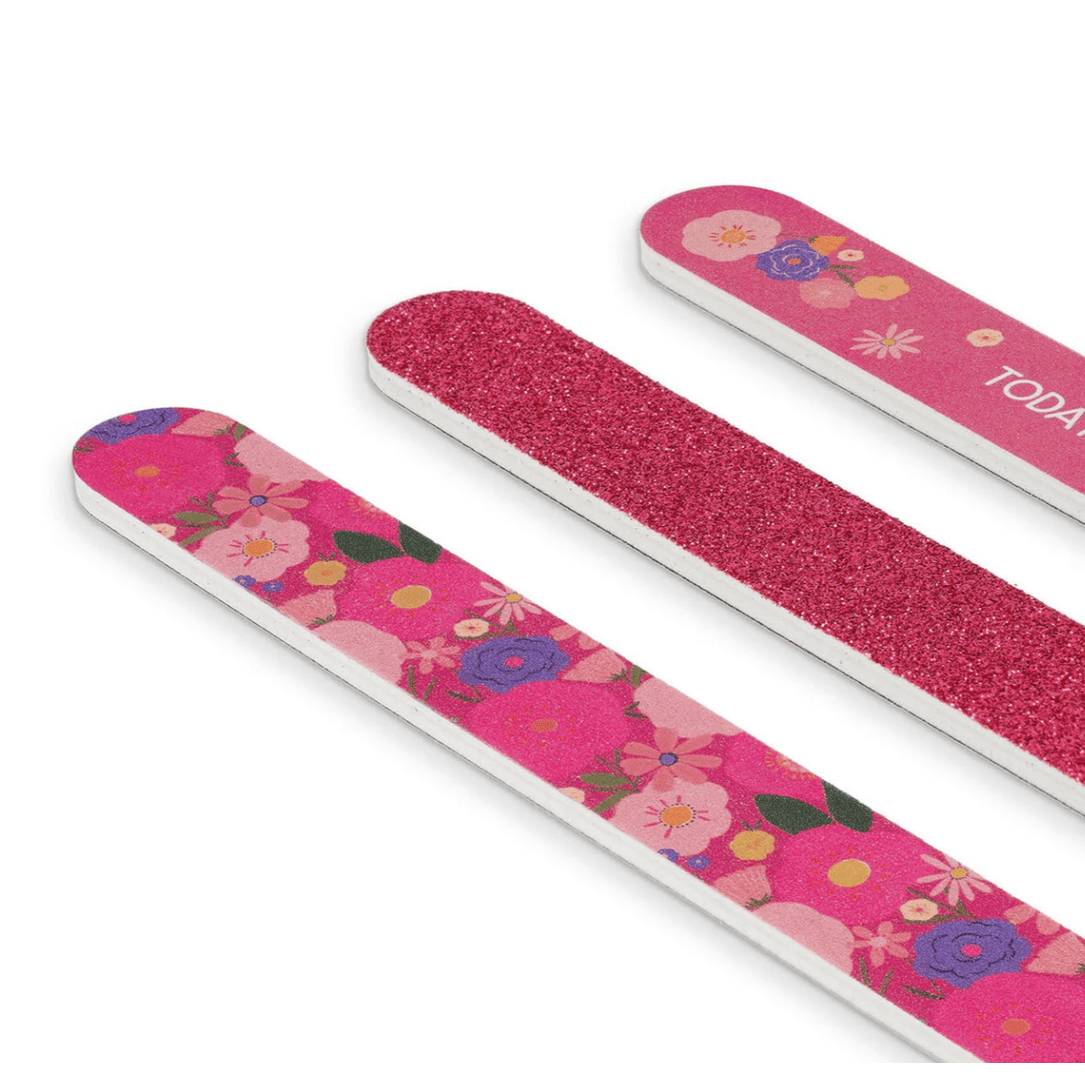 Conjunto de 3 Limas de Unhas - Flores - Unhas Antes dos Homens - Legami - Papelaria Encantada