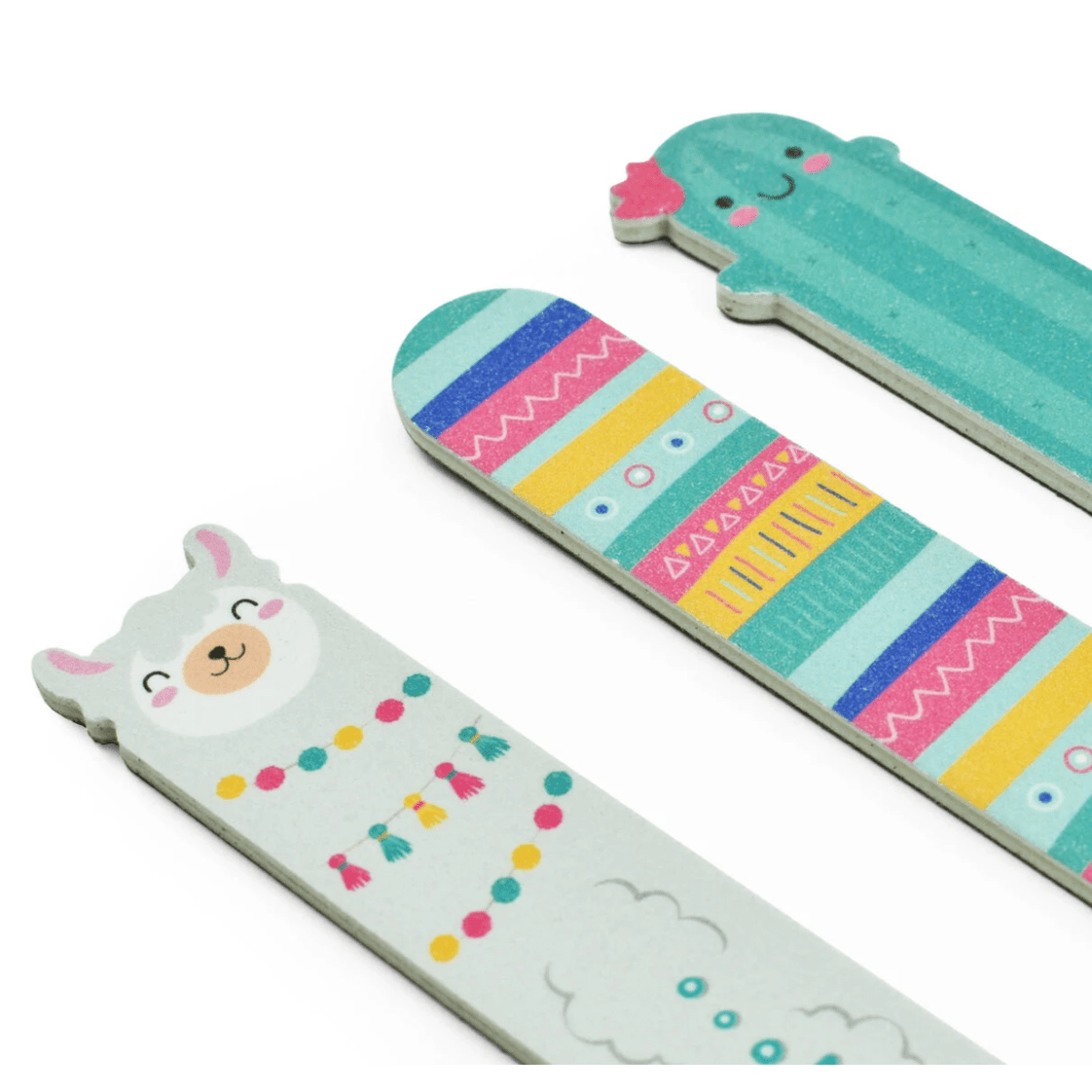 Conjunto de 3 Limas de Unhas - Llama - Unhas Antes dos Homens - Legami - Papelaria Encantada