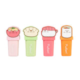 Conjunto 4 marcadores florescentes topo Pusheen