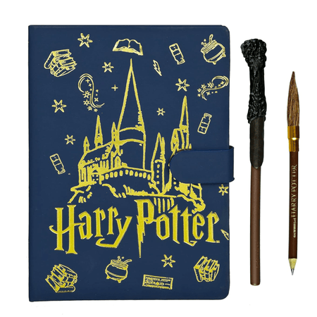 Conjunto de escrita Harry Potter - Papelaria Encantada
