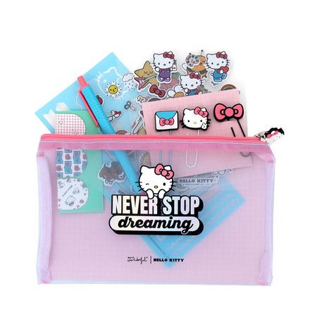 Conjunto de escrita Hello Kitty Mr.wonderful - Papelaria Encantada