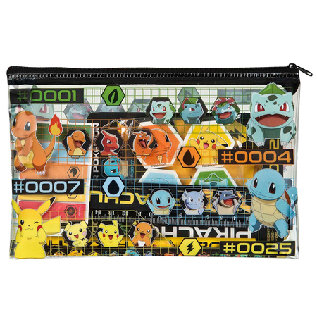 Conjunto de escrita Pokemon - Papelaria Encantada