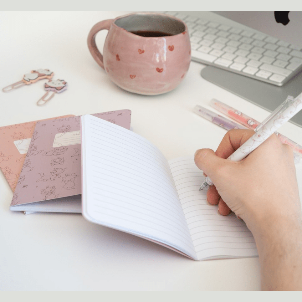 Conjunto de papelaria Bonjour Marie - Papelaria Encantada
