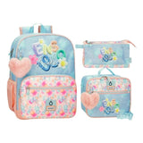 Conjunto Enso Bubbles (Mochila38cm+Lancheira+Estojo) - Papelaria Encantada