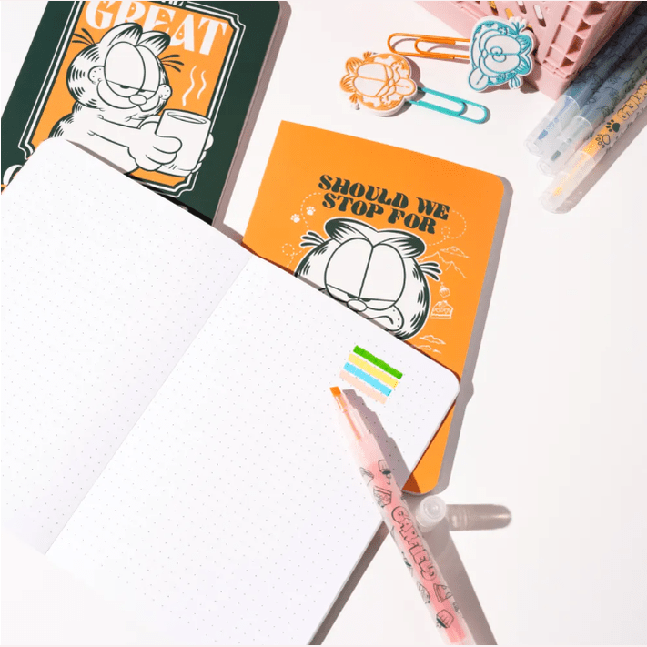 Conjunto escrita Garfield - Papelaria Encantada