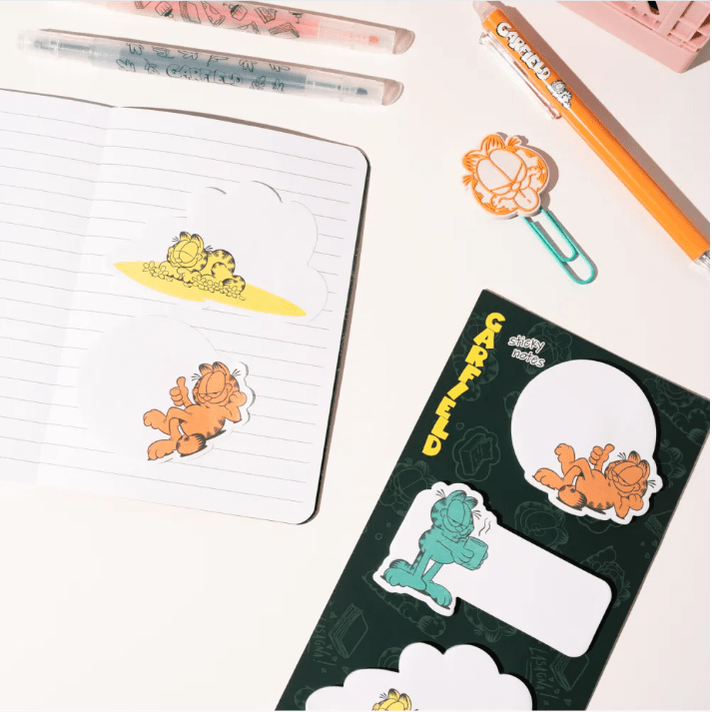 Conjunto escrita Garfield - Papelaria Encantada