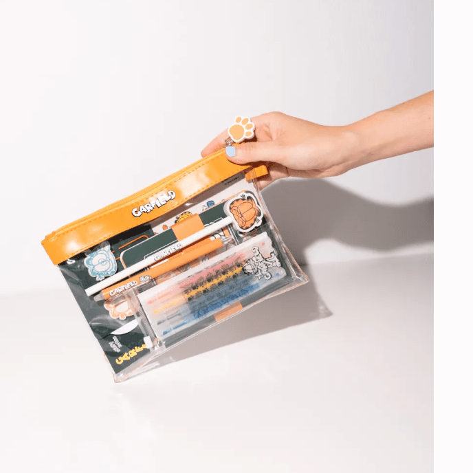 Conjunto escrita Garfield - Papelaria Encantada